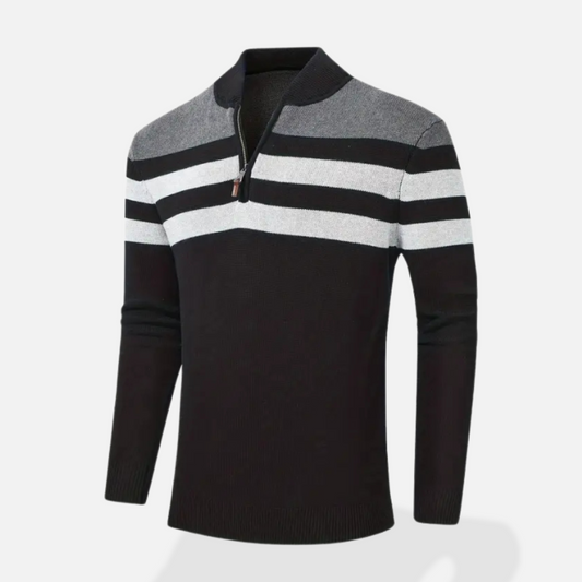 Elara | Men’s Classic Half-Zipper Sweater