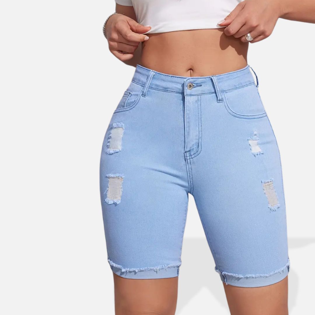 Elara | Women’s Classic Denim Shorts