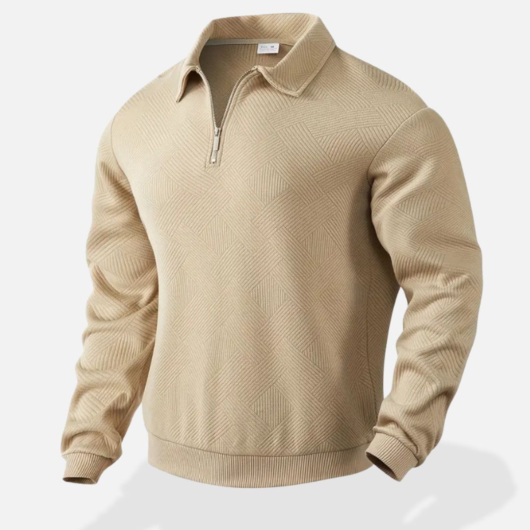 Elara | Men’s Premium Half-Zipper Sweater