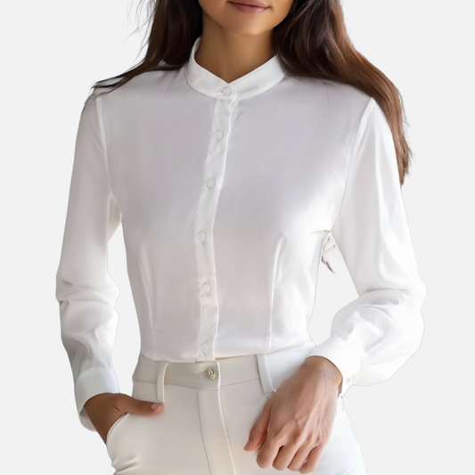 Elegant Formal Shirt Button Down Blouse