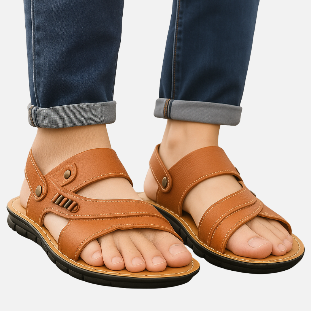 Men's Open Strapped Sandals - Comfortable Sandals