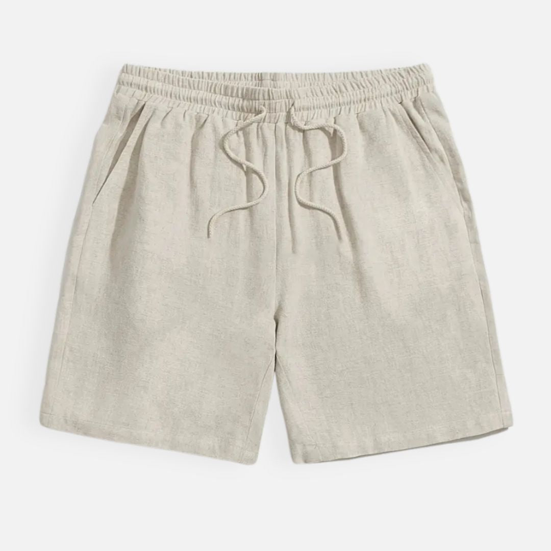 Elara | Men’s Short Linen Pants