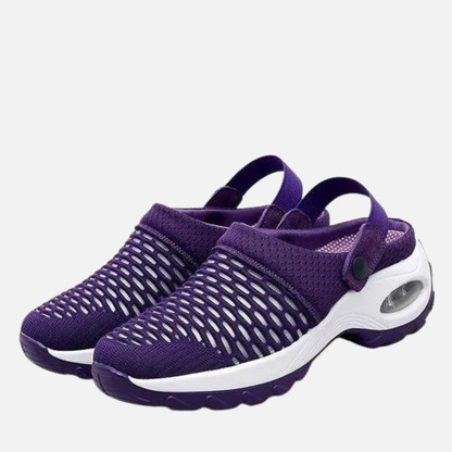 Women's Breathable Slip-On Walking Clogs