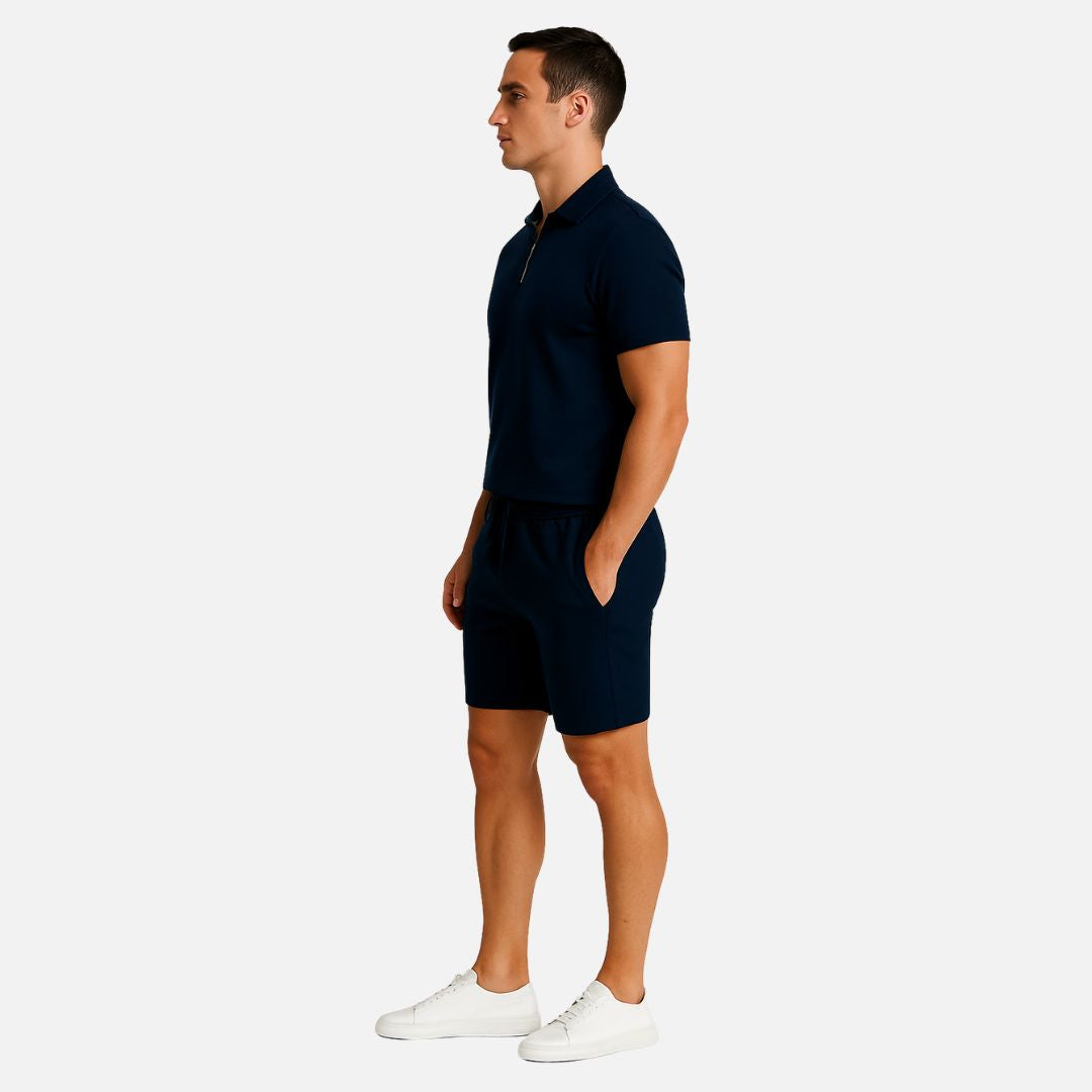 Men’s Summer Outfit- Shirt & Shorts Set