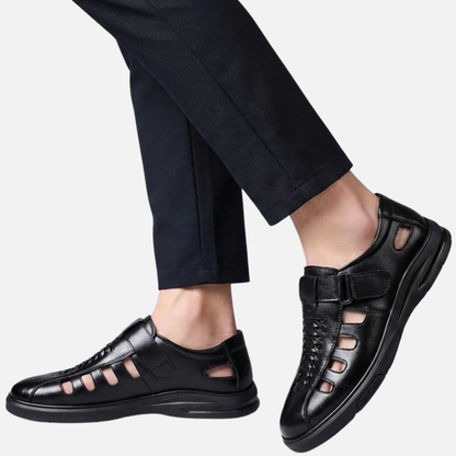 Men's Premium Leather Orthopedic Sandals
