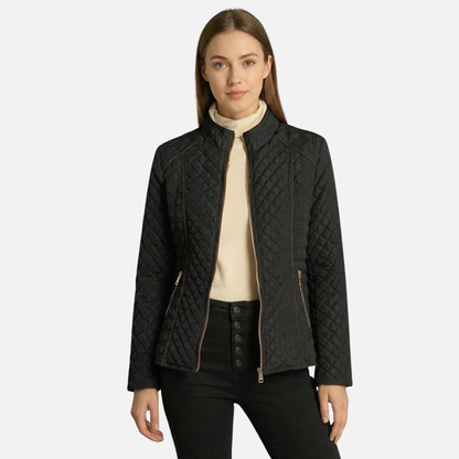 Olivia | Lightweight Quilted Zip Jacket