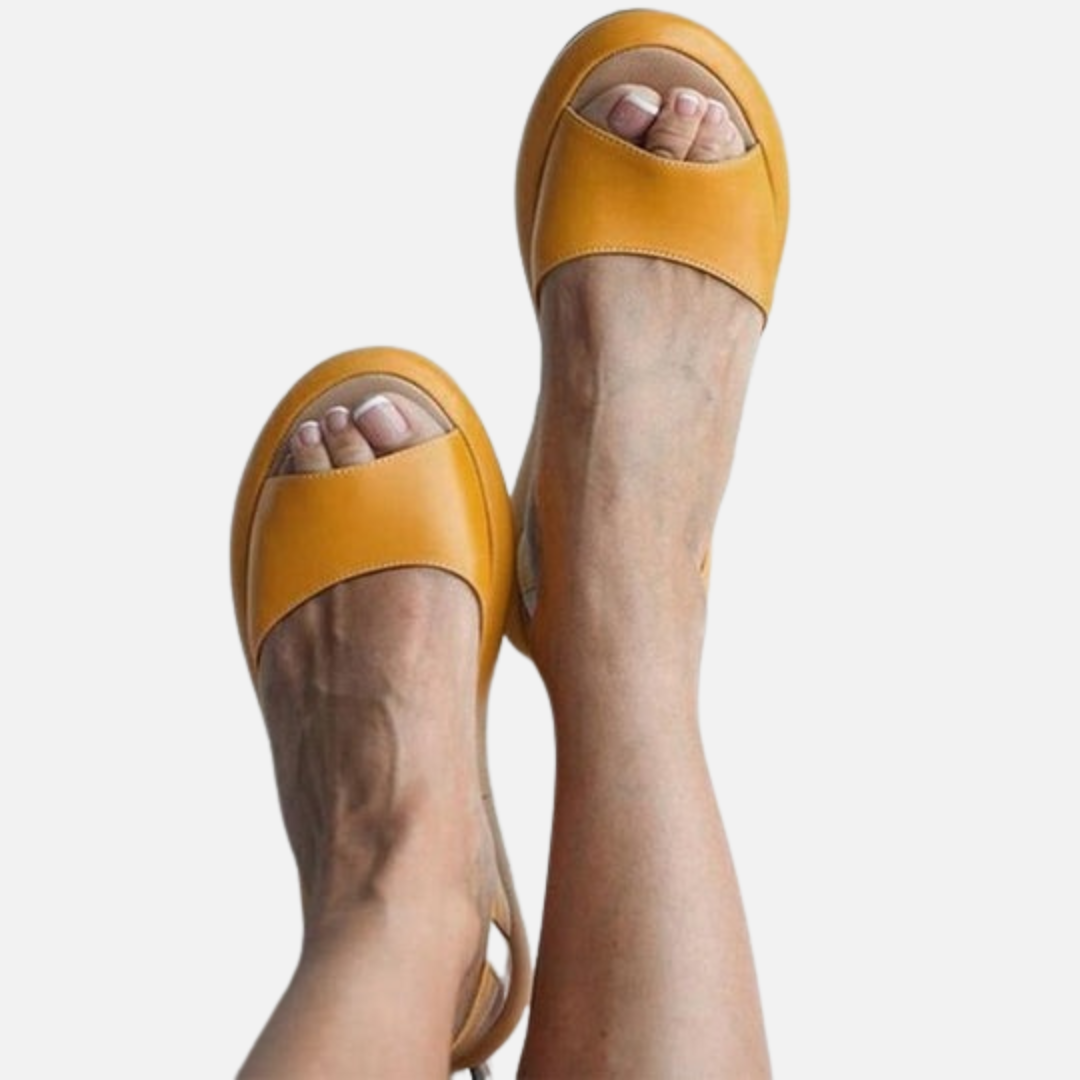 Women’s Open-Toe Comfort Sandals with Arch Support