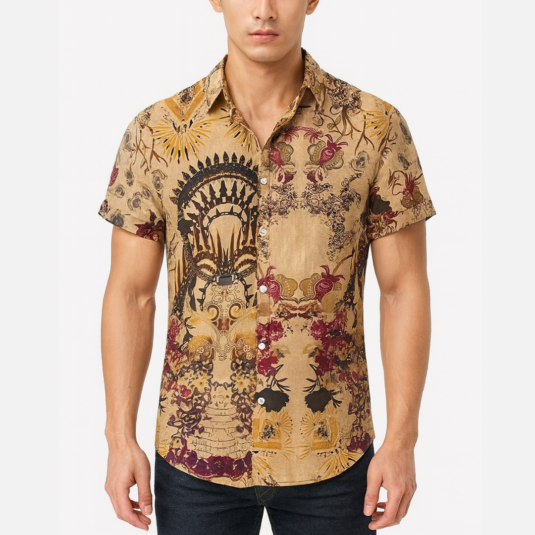 Breathable Shirt - Short Sleeve Summer Shirt for Men