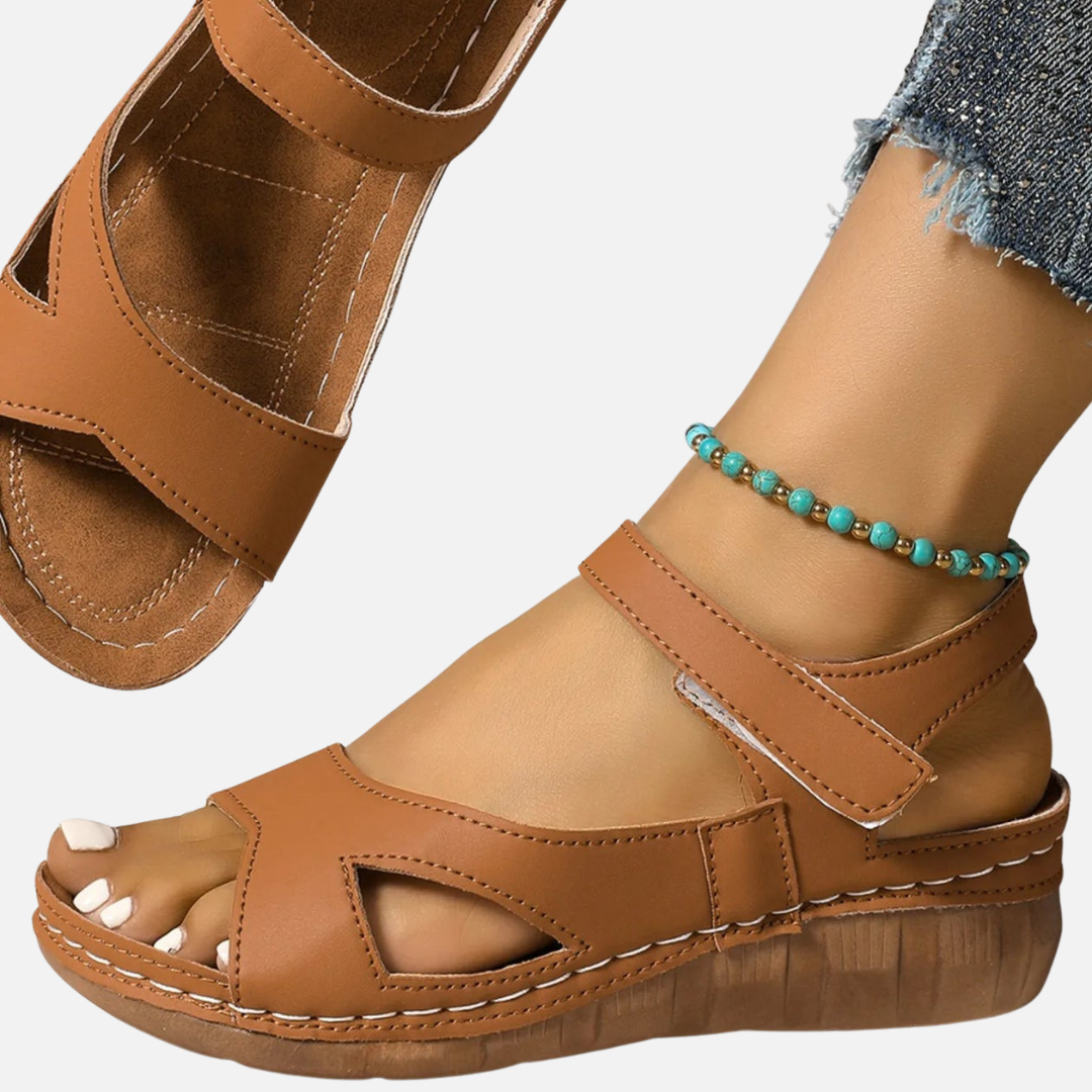 Women’s Strapped Wedge Sandals