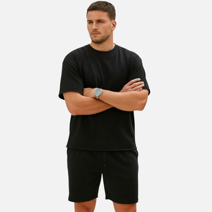 Men's Oversized Summer Outfit - 2-Piece Set