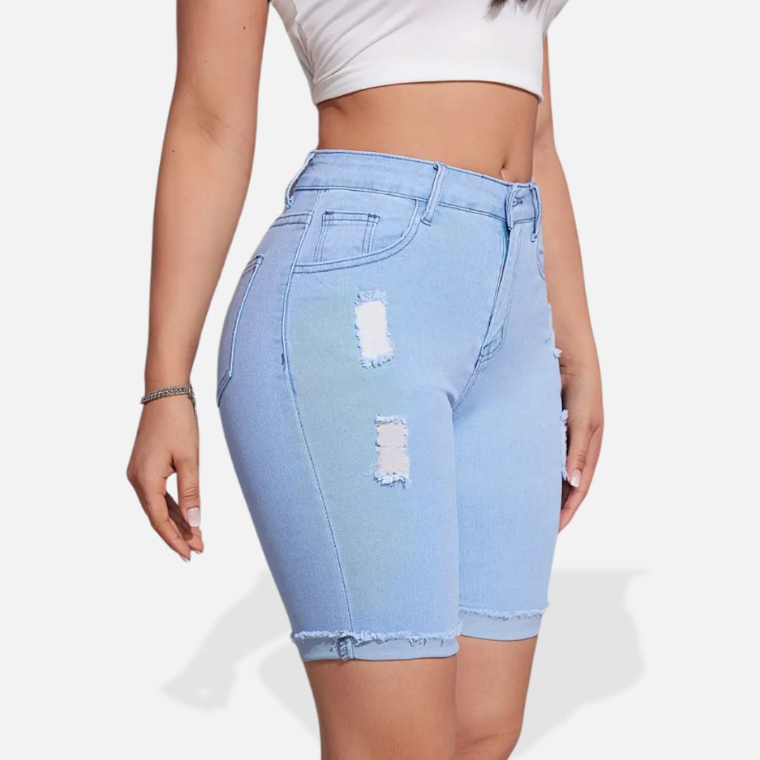 Elara | Women’s Classic Denim Shorts