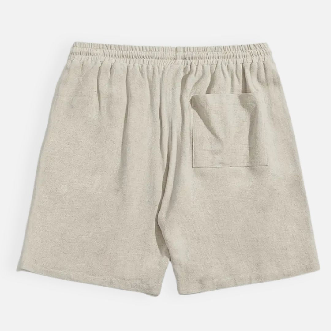 Elara | Men’s Short Linen Pants