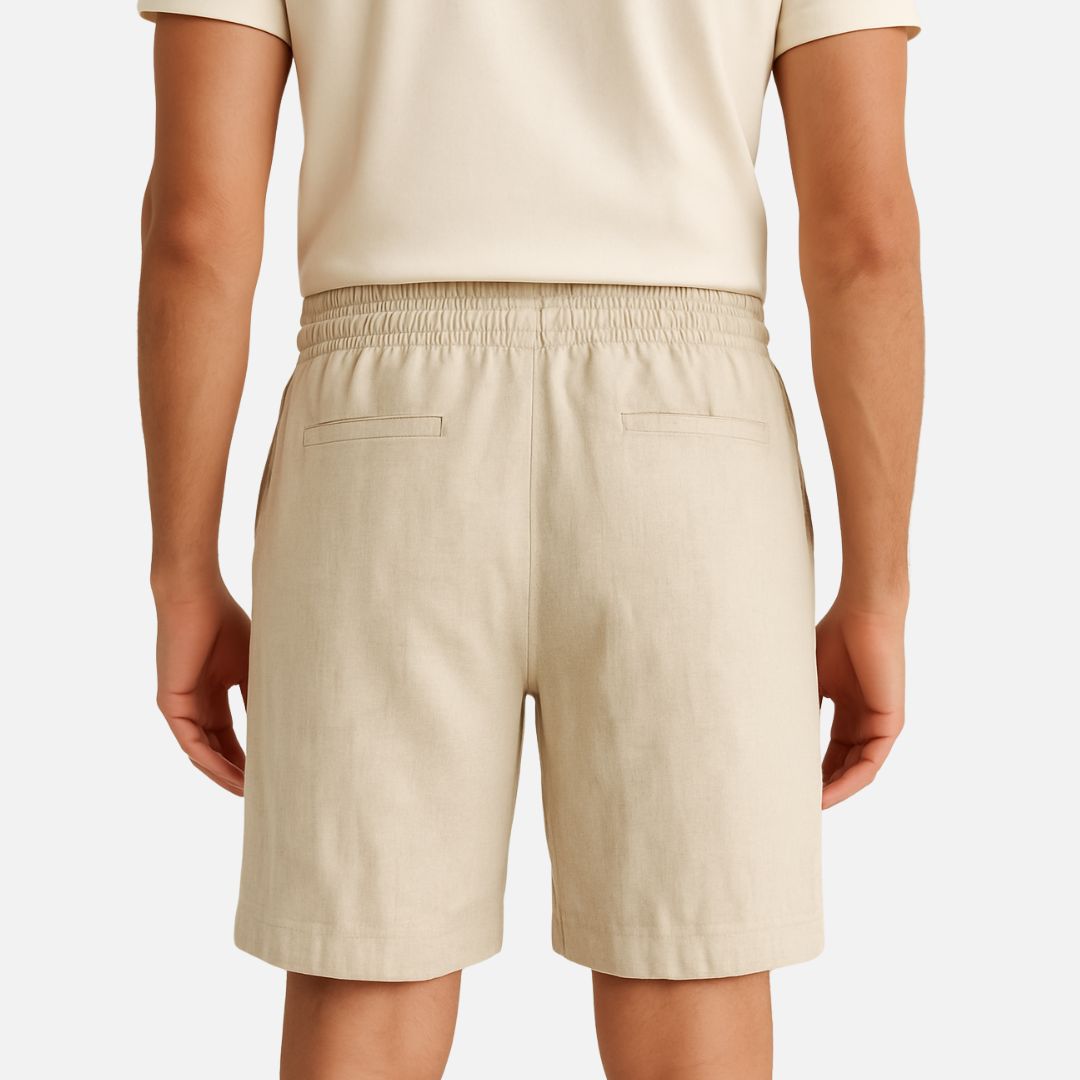 Men's Lightweight Linen Shorts