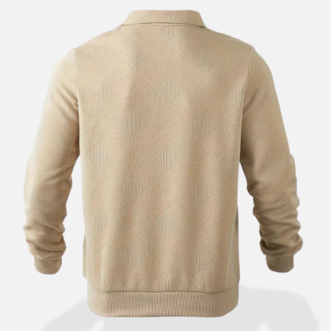 Elara | Men’s Premium Half-Zipper Sweater