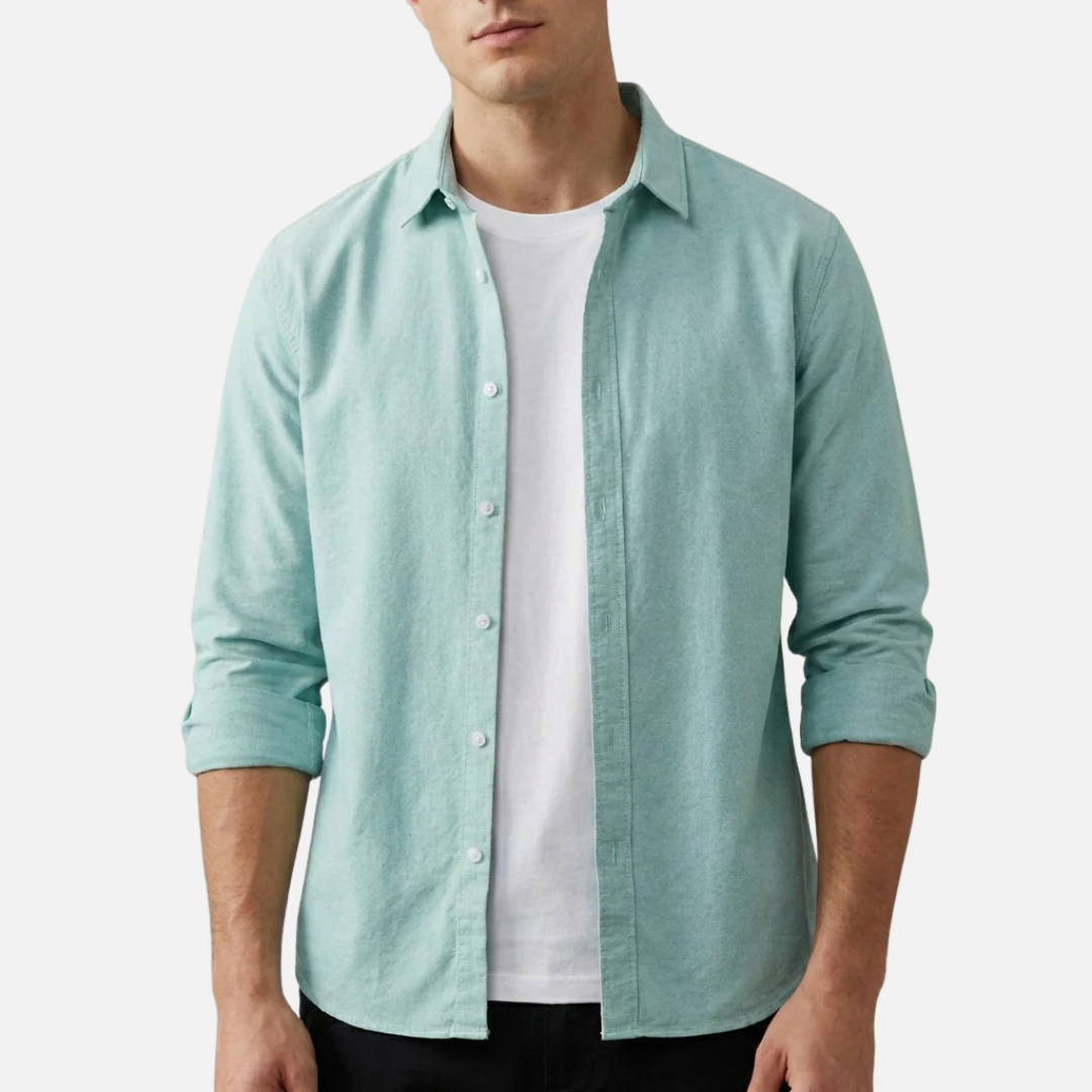 Men's Long Sleeve Button-Down Shirt
