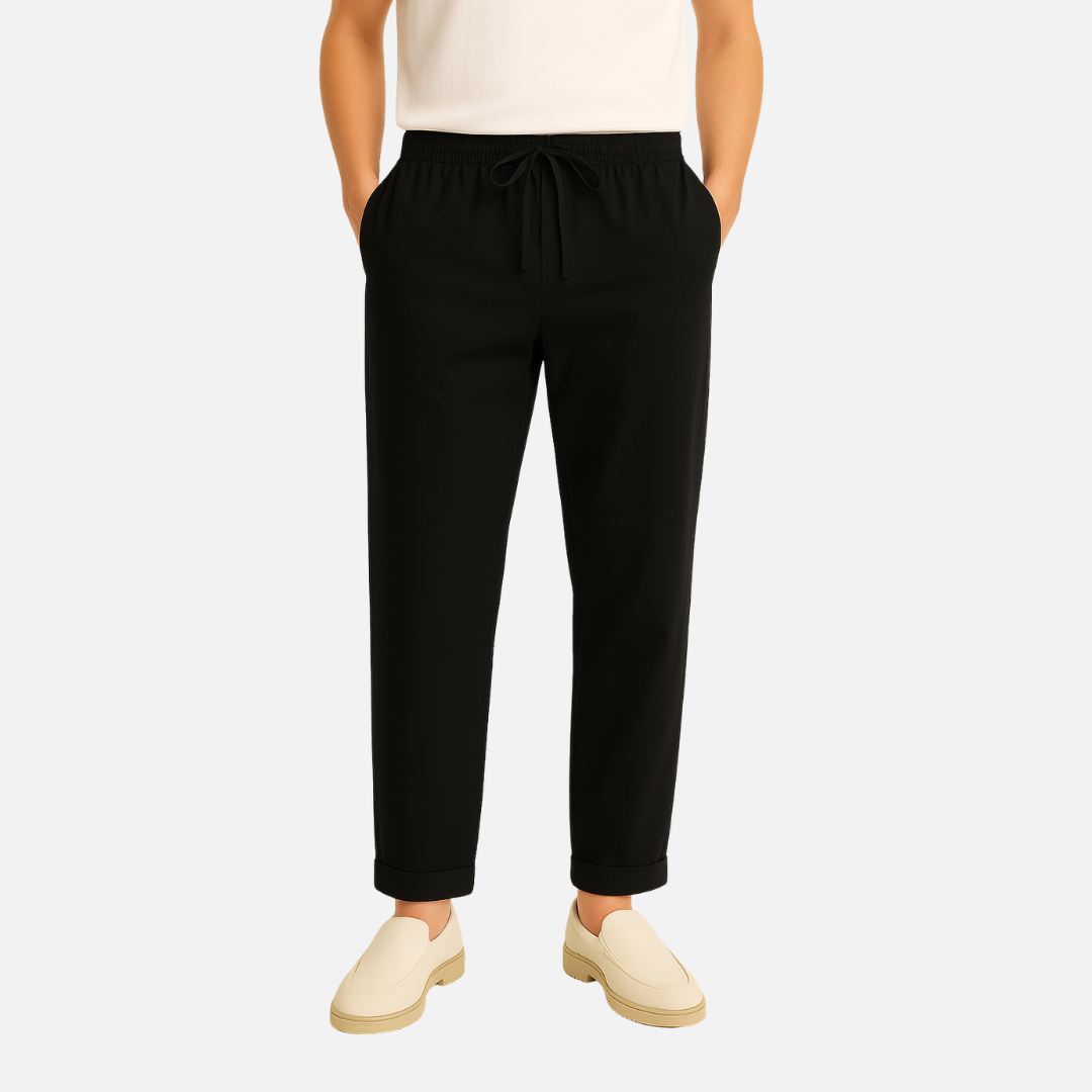 Men’s Straight Trousers - Breathable Chinos