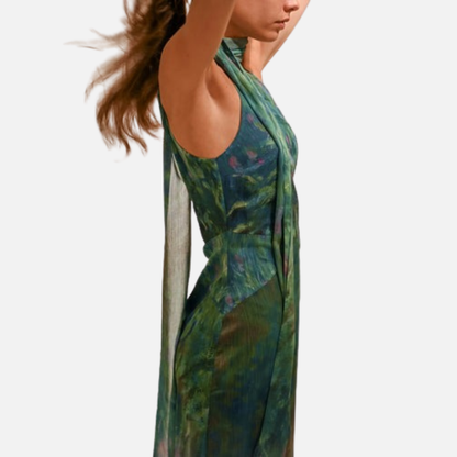 Women's Elegance Flowing Maxi Dress