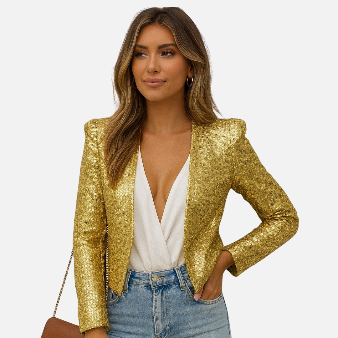 Women’s Sequin Blazer – Sparkly Jacket