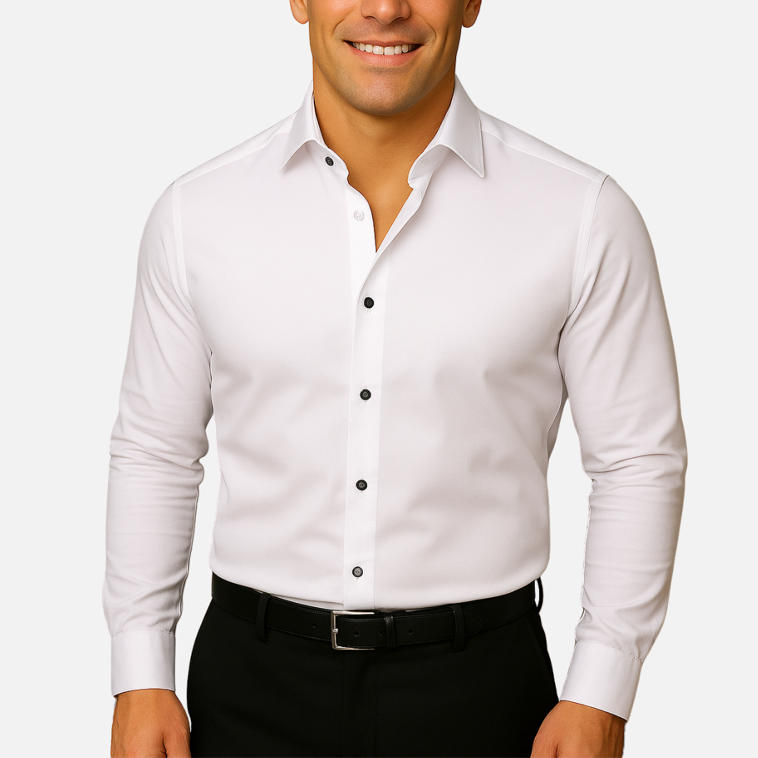 Stretch Shirt – Smart Long Sleeve Business Shirt