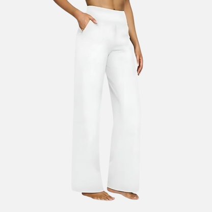 Women's High Waisted Wide-Leg Lounge Pants