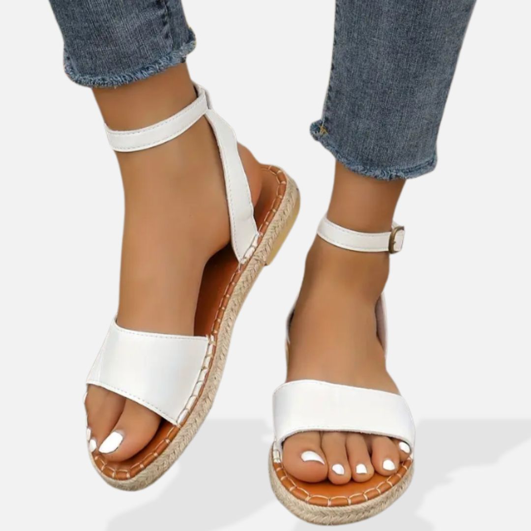 Elara | Women’s Slippers with Ankle Strap