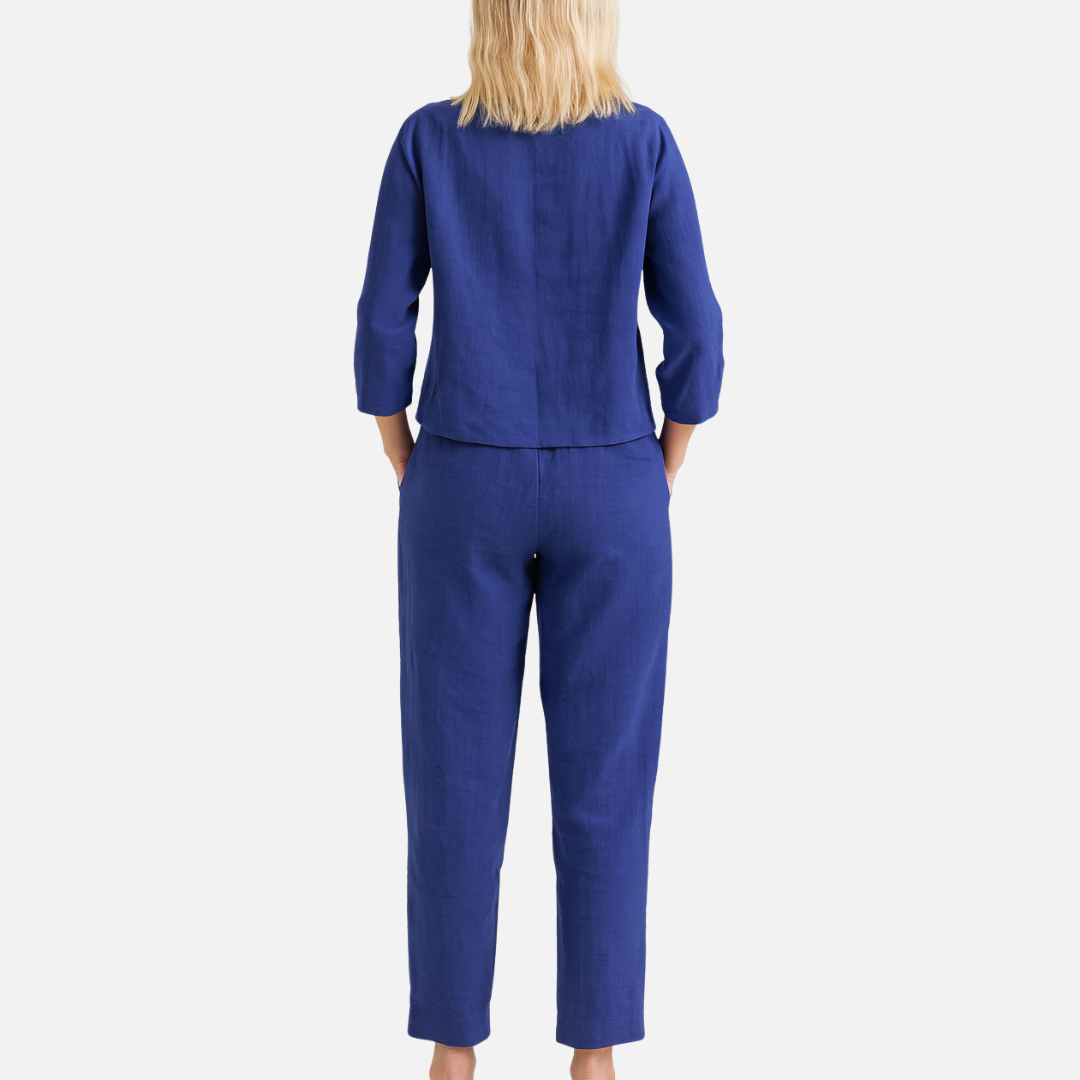 Linen Two Piece Outfit Set