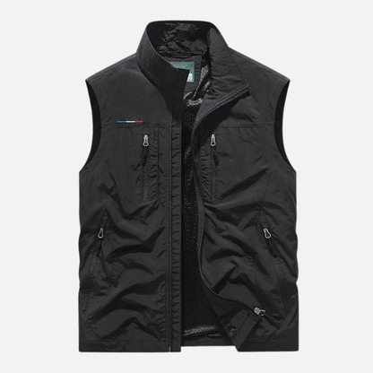 Men’s Sleeveless Cargo Bodywarmer
