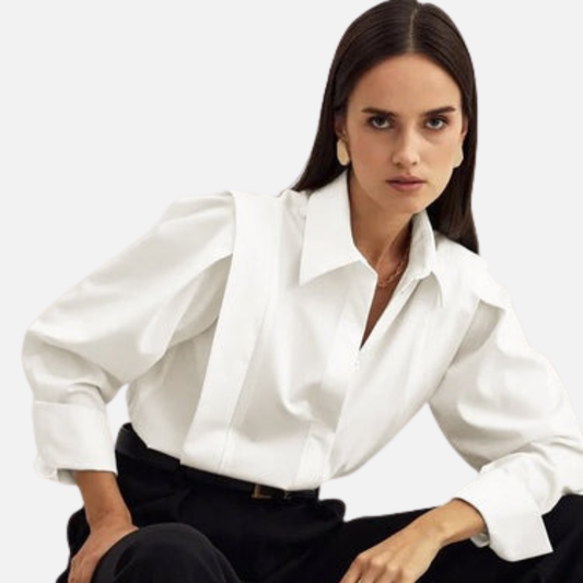 Women's Tailored Satin Shirt