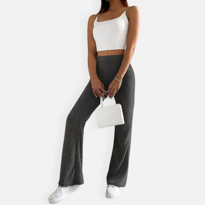 Elara | Women's Business Flared Pants