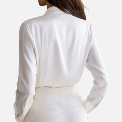 Elegant Formal Shirt Button Down Blouse