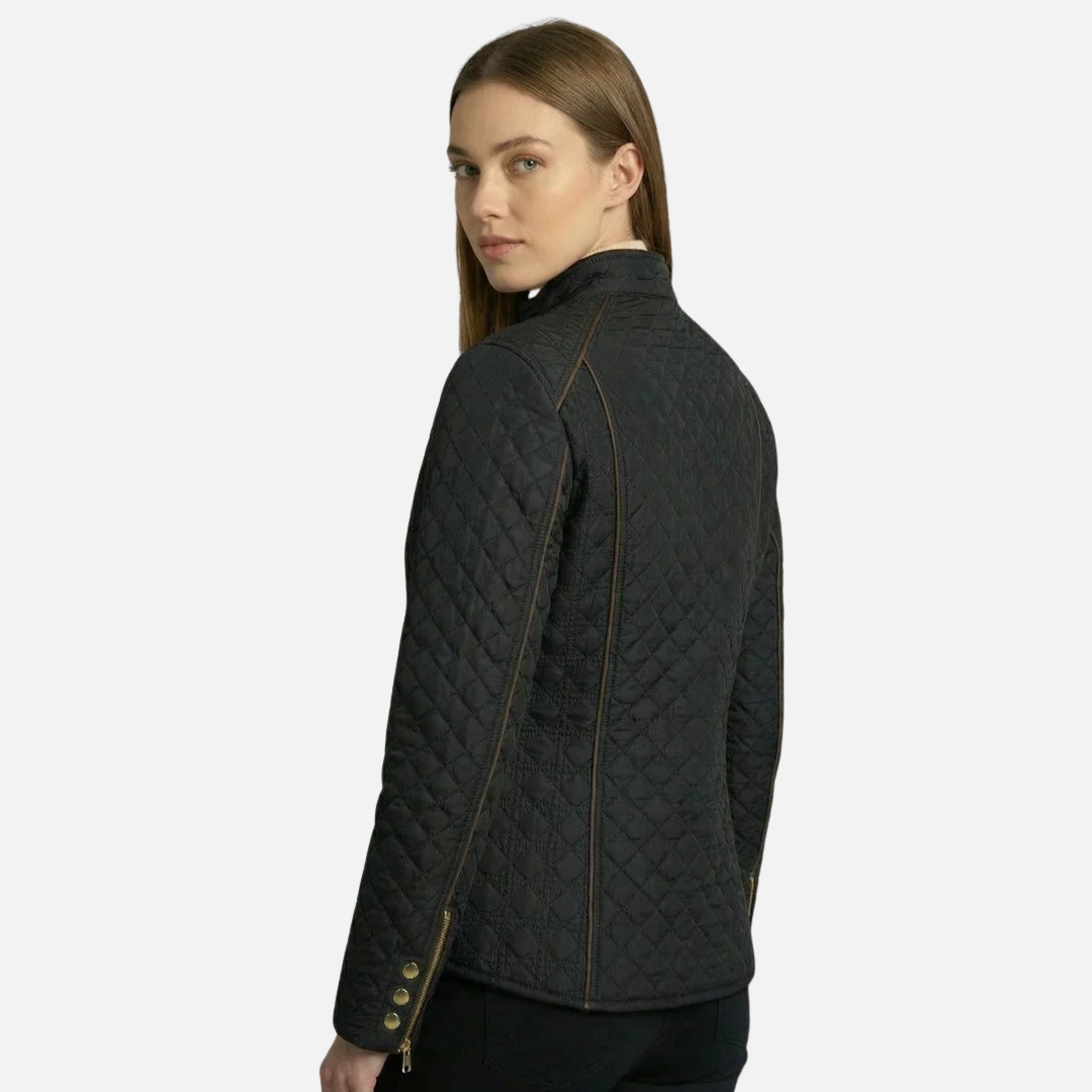 Olivia | Lightweight Quilted Zip Jacket