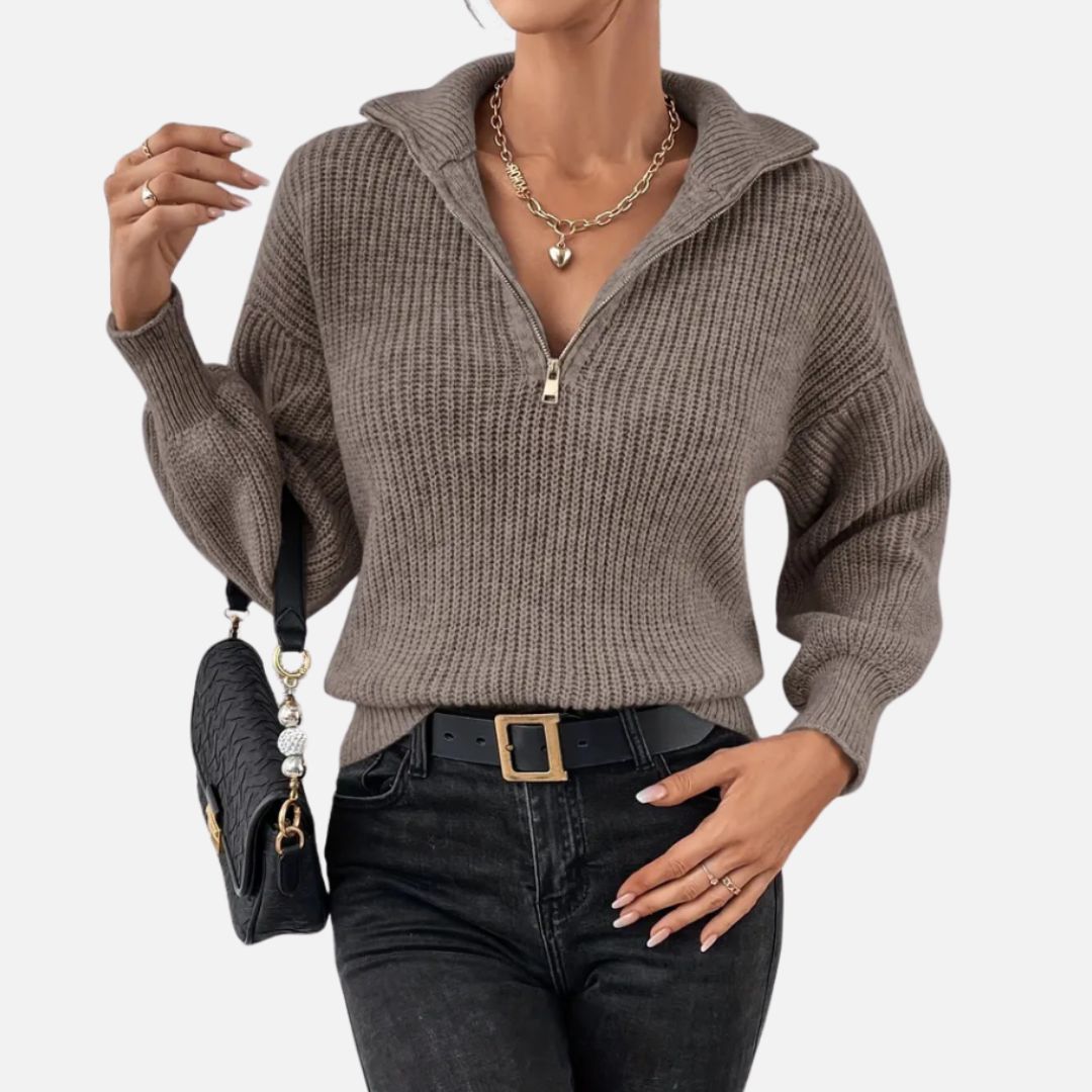 Elara | Women’s Half-Zip Sweater