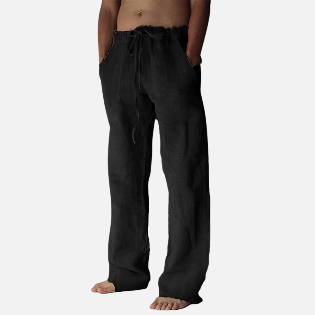 Men’s Relaxed Fit Linen Pants