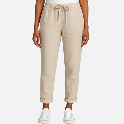 Women’ Linen Pants – Lightweight Breathable Pants