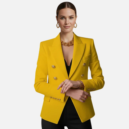 Women’s Cardigan Double-Breasted Tailored Blazer