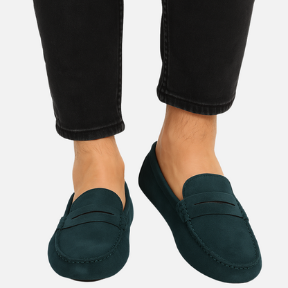Men’s Suede Loafers – Classic Slip On Moccasin Shoes