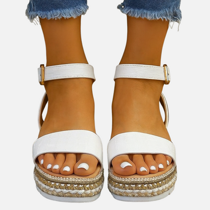 Women's Open Strapped Sandals - Heeled Sandals