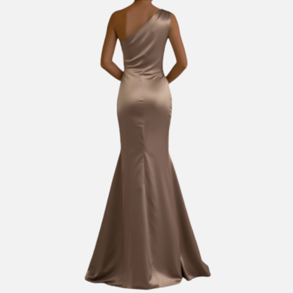 One-Shoulder Evening Dress - Mermaid Evening Gown