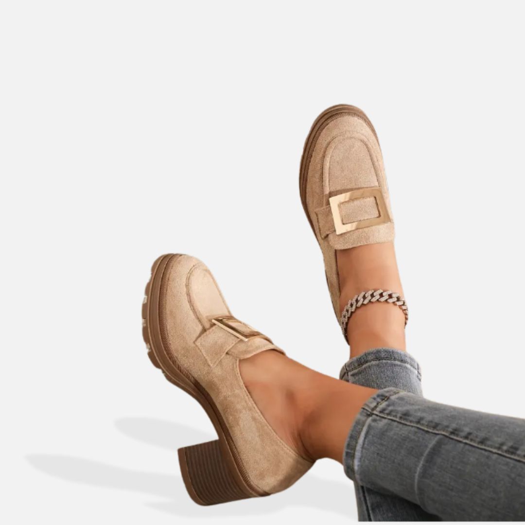 Elara | Women’s Premium Heeled Loafers