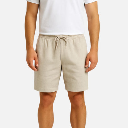 Men's Linen Shorts - Breathable Short Pants
