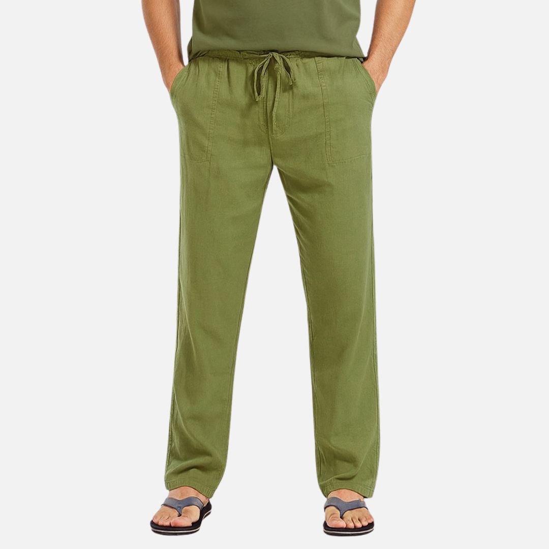 Linen Beach Pants – Lightweight Summer Pants for Men