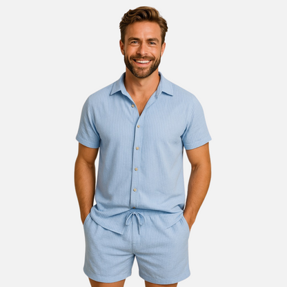 Corduroy Summer Set – Casual 2 Piece Outfit