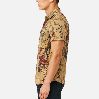 Breathable Shirt - Short Sleeve Summer Shirt for Men