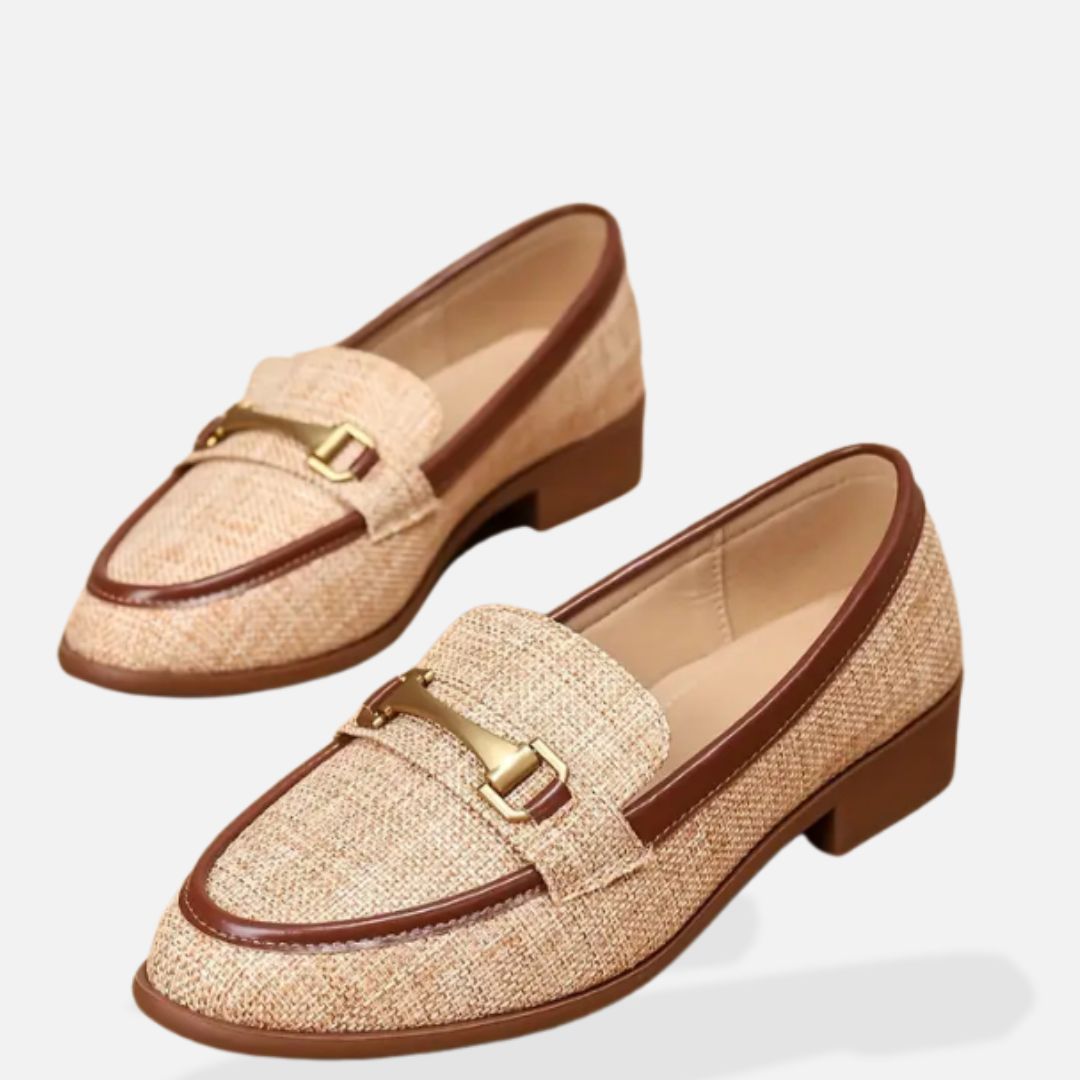 Elara | Elegant Women's Loafers with Buckle Detail