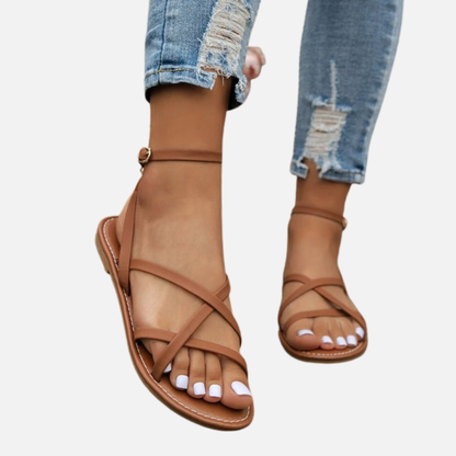 Women’s Elegant Strappy Flat Sandals