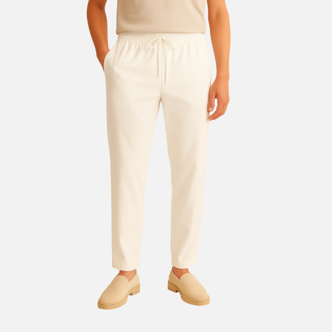 Men’s Straight Trousers - Breathable Chinos