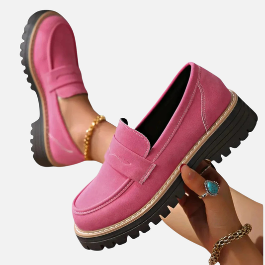 Women's Lug-Sole Penny Loafers