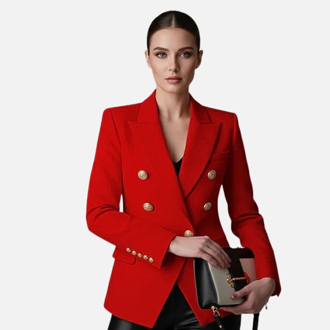Women’s Cardigan Double-Breasted Tailored Blazer