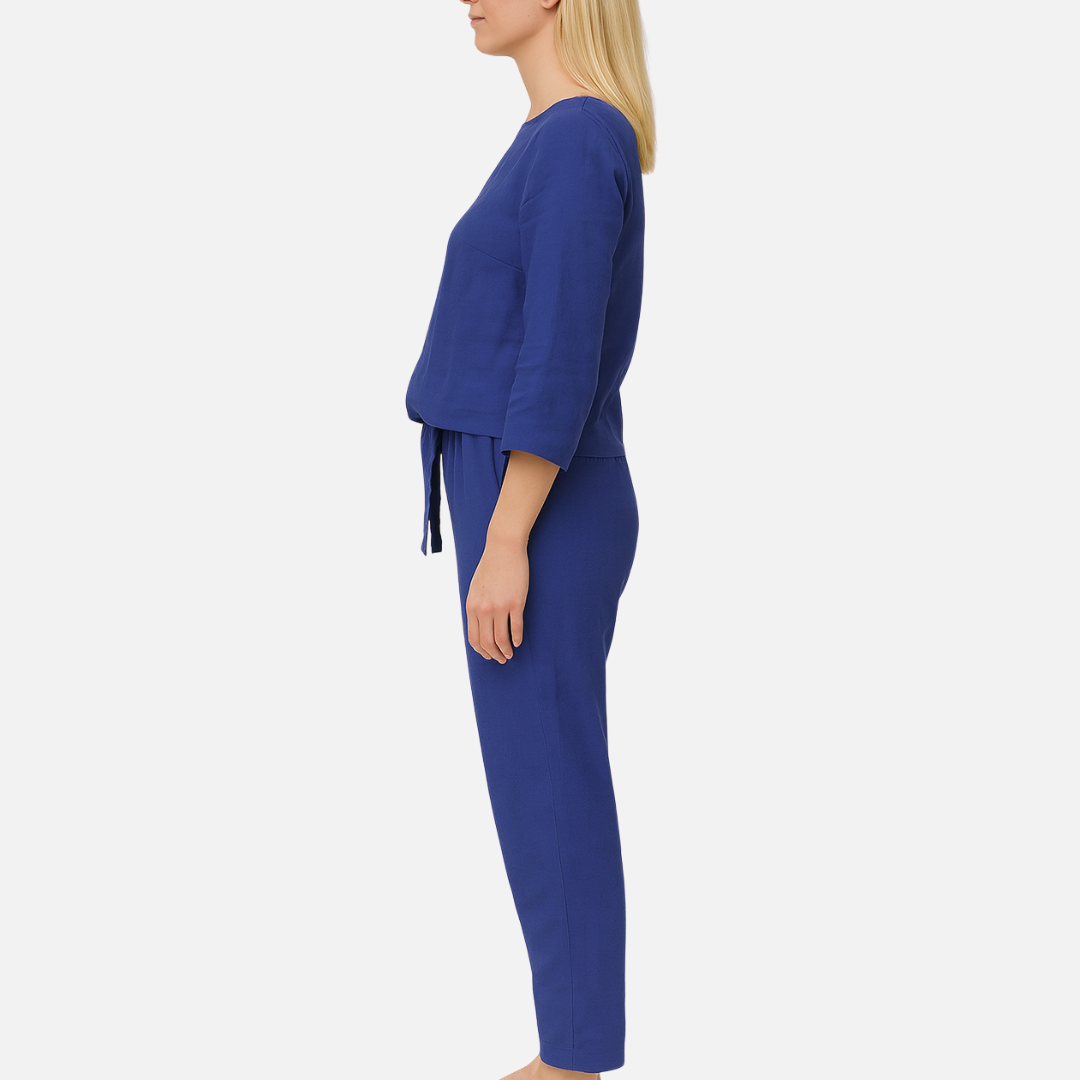 Linen Two Piece Outfit Set