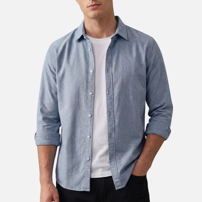 Men's Long Sleeve Button-Down Shirt